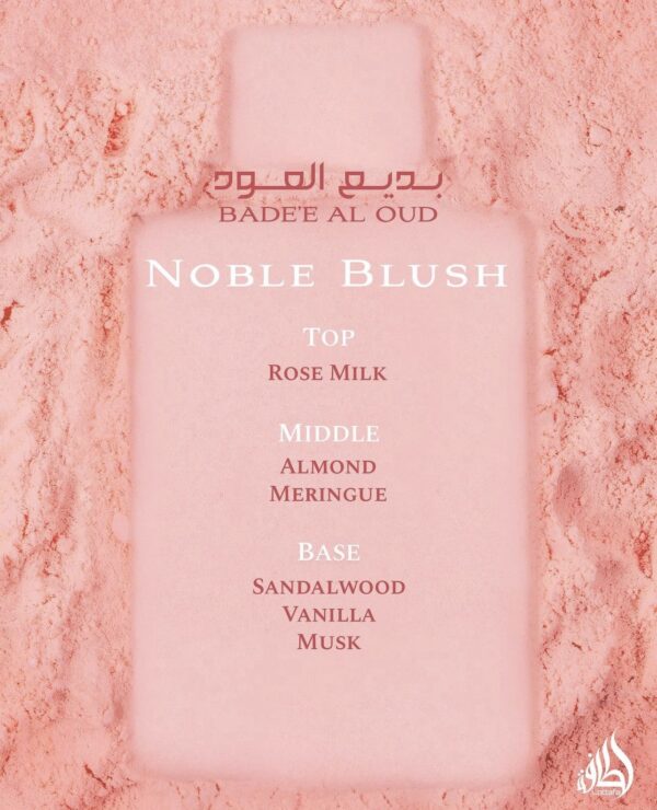 Noble Blush Bladee Al Oud Lattafa - Image 4