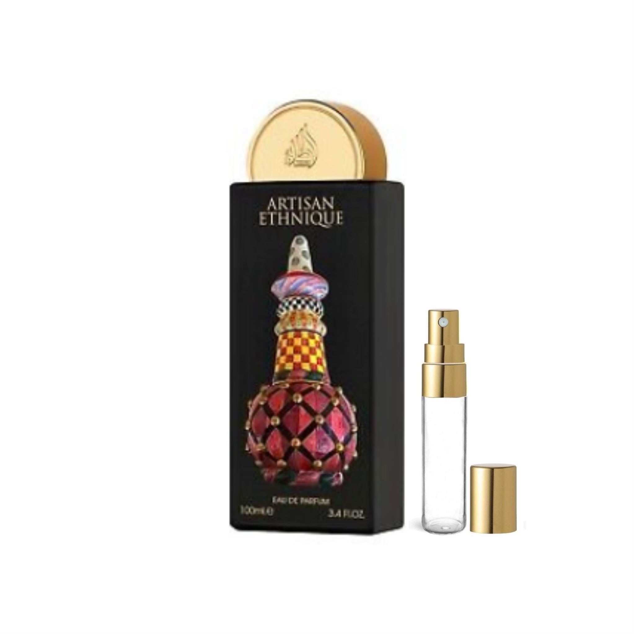 香水(男性用) Lattafa Artisan Ethnique LATTAFA Artisan Ethnique Unisex Eau de Parfum, Amber Vanilla